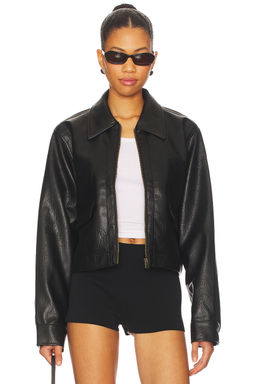 ALL THE WAYS - Fianna Faux Leather Jacket