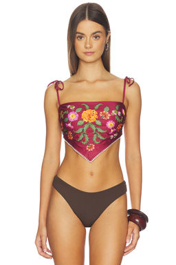 Agua Bendita - x REVOLVE Avorio Bikini Top