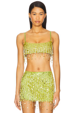 Asta Resort - Yasmin Hand Beaded Bralette crop Top