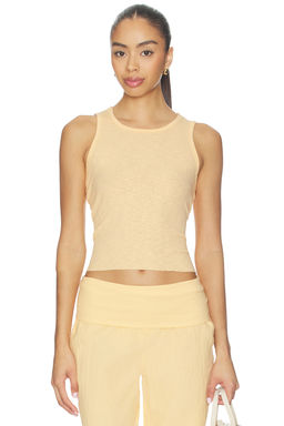 Bobi by Revolve - Cropped Rib Tank Top