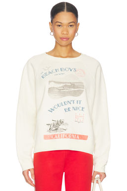 DAYDREAMER - The Beach Boys Wouldn't It Be Nice Vintage Raglan Sweatshirt