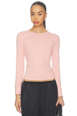 DONNI. - The Baby Rib Scallop Long Sleeve