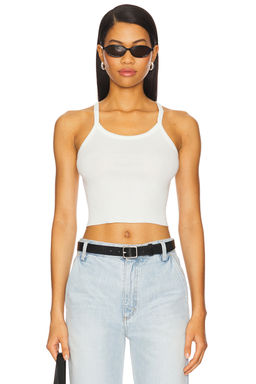 Eterne - Cropped Rib Tank Top