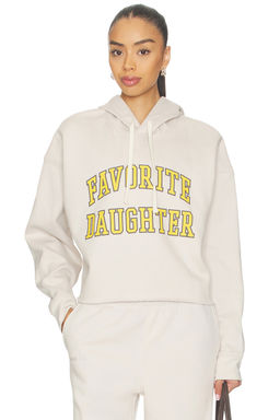 Favorite Daughter - The Cropped Collegiate Hoodie
