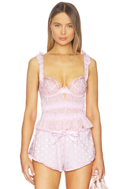 For Love & Lemons - Slotted Hearts Bustier