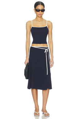 Free People - x free-est Opal Skirt Set In Navy Combo