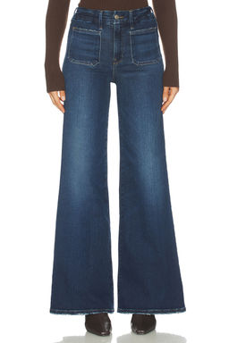 Good American - Soft Tech Good Waist Palazzo Jeans