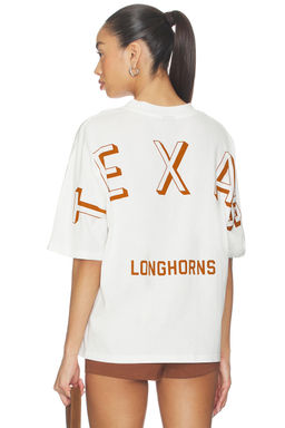 Hype and Vice - The University Of Texas At Austin Football Oversized Tee in Burnt Orange