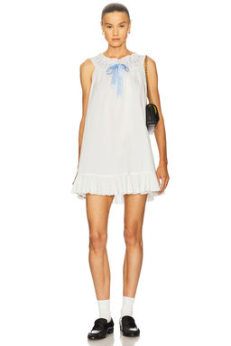 Helsa - Summer Vintage Nightgown mini Dress