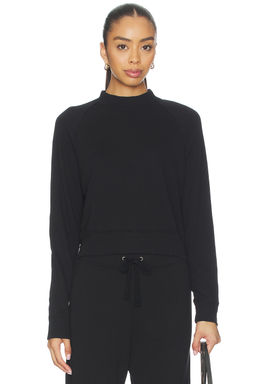 James Perse - Cropped Mock Neck Sweater