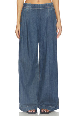 James Perse - Denim Pleated Pant