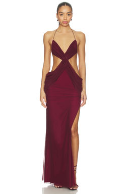 Jaded London - Draped Vida Maxi Dress