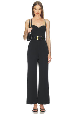 L'AGENCE - Jessa Bustier Tailored Jumpsuit
