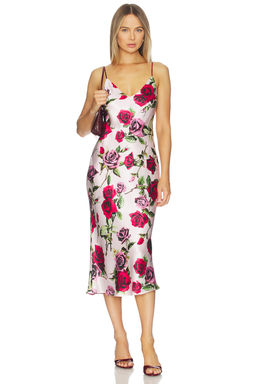 L'AGENCE - Seridie Mid Length Slip Dress