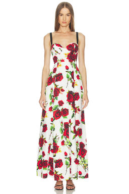 L'AGENCE - Sutton BDD Strap Maxi Dress