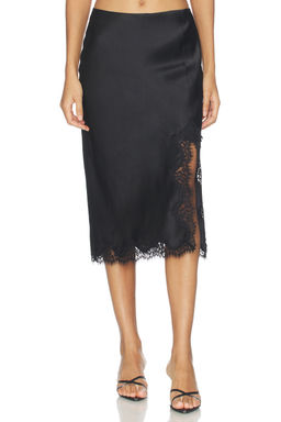 L'AGENCE - Tico Lace Midi Skirt