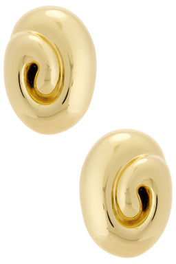 Lele Sadoughi - Spiral Dome Clip-on Earrings