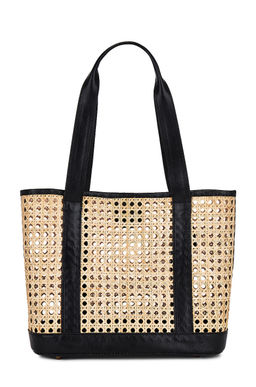 Lovestrength - Natural Rattan Wicker Tote