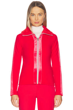My Sunday Ski - Ribbed Zip Up Mid Layer Jacket
