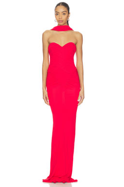 The New Arrivals by Ilkyaz Ozel - Samsara Jersey Maxi Dress