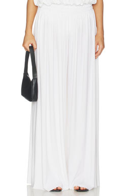 Norma Kamali - Wide Leg Peasant Pant
