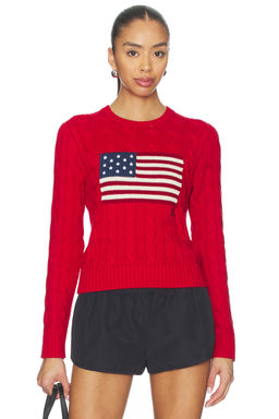 POLO RALPH LAUREN - Cotton Crewneck Pullover Sweater