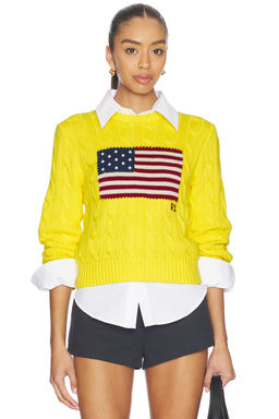 POLO RALPH LAUREN - Cotton Crewneck Pullover Sweater