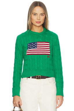 POLO RALPH LAUREN - Cotton Crewneck Pullover Sweater