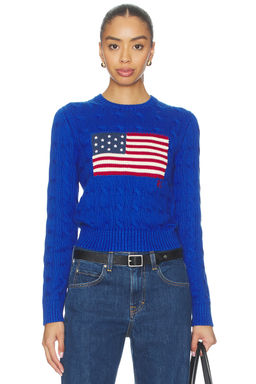 POLO RALPH LAUREN - Cotton Crewneck Pullover Sweater