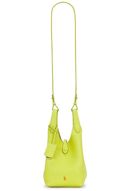 POLO RALPH LAUREN - Shiny Drum Pebble Small Crossbody Bag