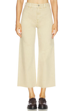 Pistola - Penny Crop High Rise Wide Leg Jeans