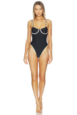 Saudade - Black Serenity One Piece Bikini