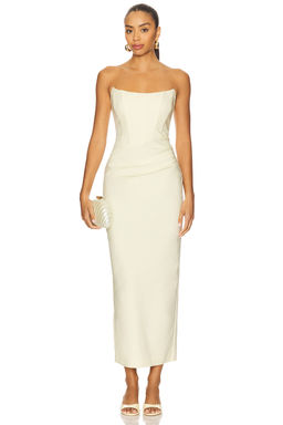 Shona Joy - Lani Strapless Corset Maxi Dress