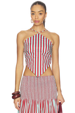 Simon Miller - Kit Poplin Tie Top