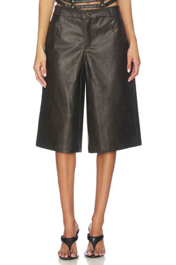 superdown - Vala Faux Leather Short