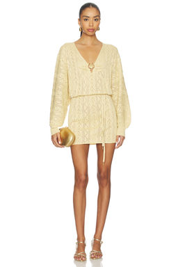 SPELL - The Moss Knit Mini Dress