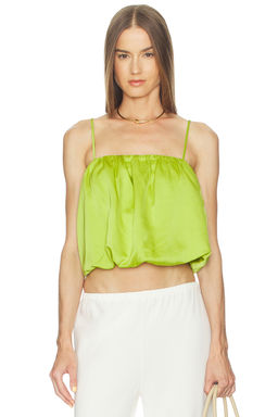 Susana Monaco - Satin Bubble String Top