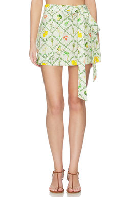 Verandah - Wrap Mini Skirt