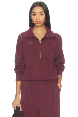 Varley - Darla Half Zip Knit Sweater