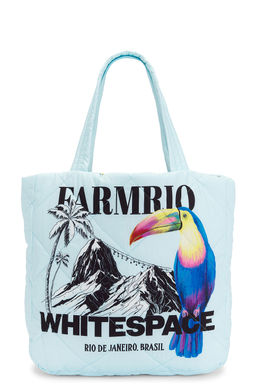 Whitespace - x FARM Rio Puffer Tote Bag