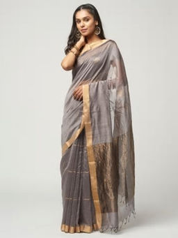 Fabindia - Cotton Silk Chanderi Sari