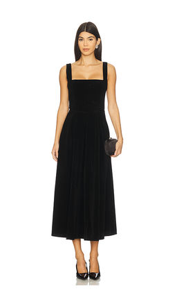MORE TO COME - Cinthia Velvet Midi Dress