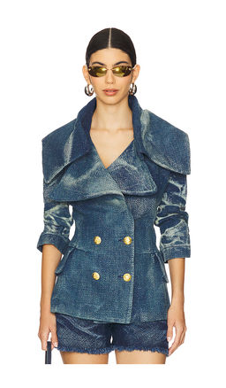 Masha Popova - Oversized Collar Blazer