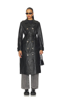 One Teaspoon - Supermodel Leather Trench