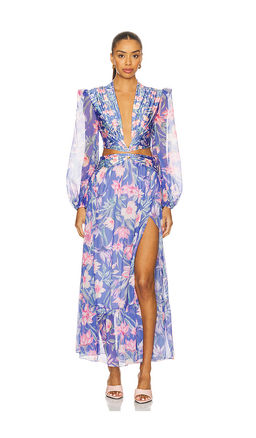 Patbo - Amaryllis Long Sleeve Beach Dress