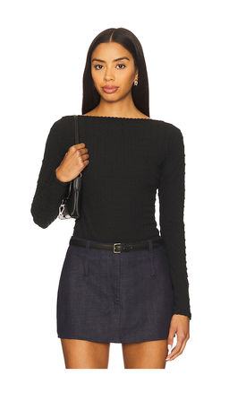 Peachy Den - The Cindy Longsleeve Top