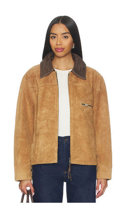 Found - Suede Terracotta Work Jacket