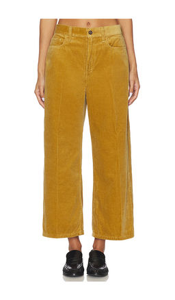 POLO RALPH LAUREN - Corduroy Wide-leg Cropped Pant