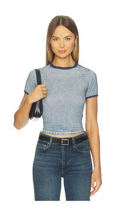 Rag & Bone - Miramar Track Baby Tee