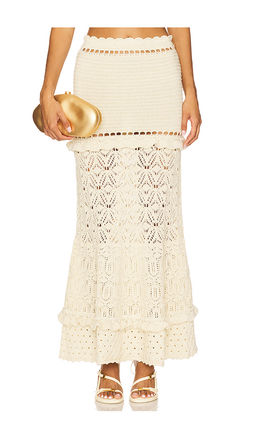 Retrofete - Magdalena Crochet Skirt